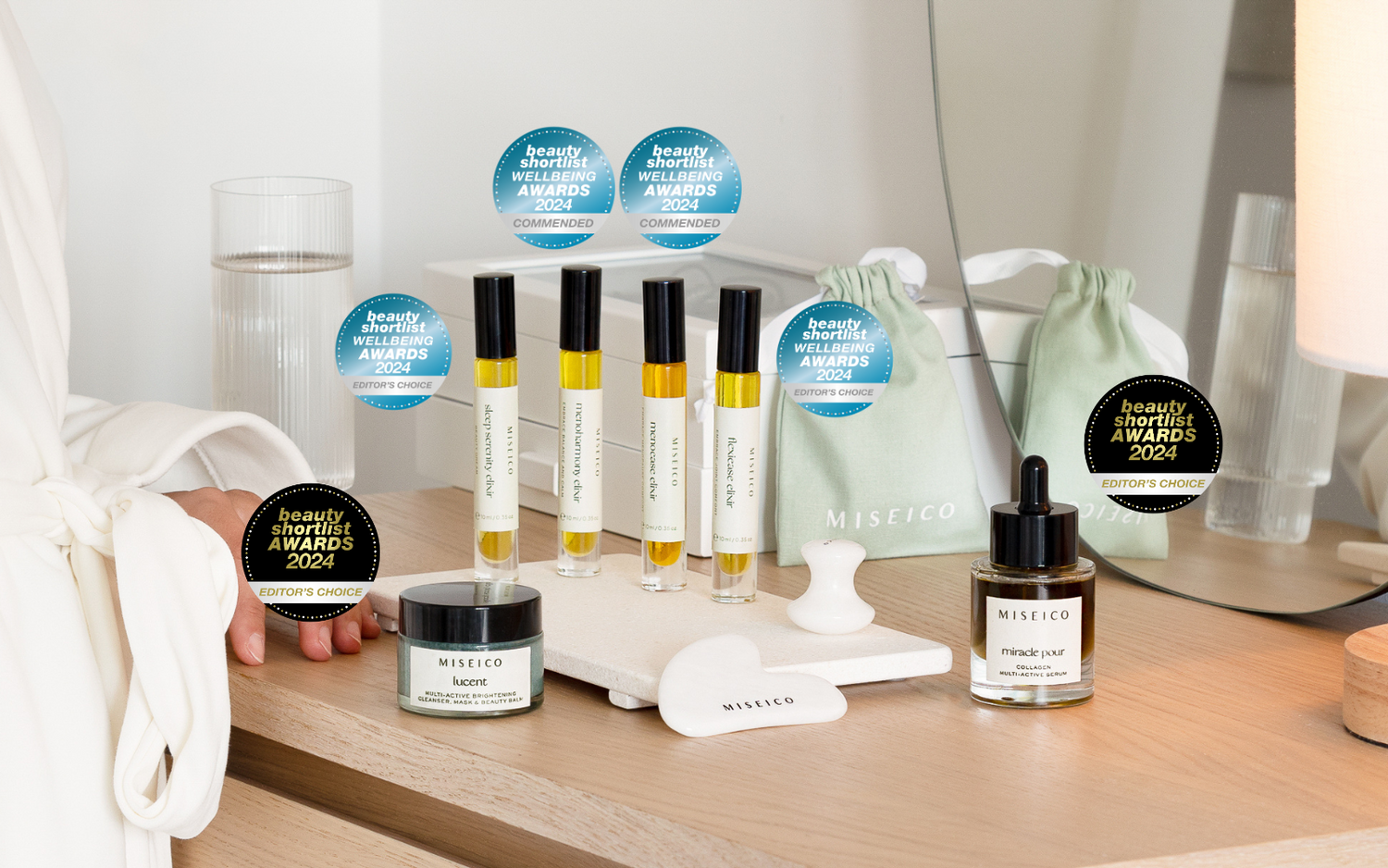 MISEICO Secures Six Beauty Shortlist Awards 2024